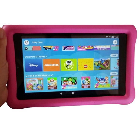 Amazon Other - Fire HD 8 Kids Edition Tablet 32GB 8” Display Pink Kid-Proof Case